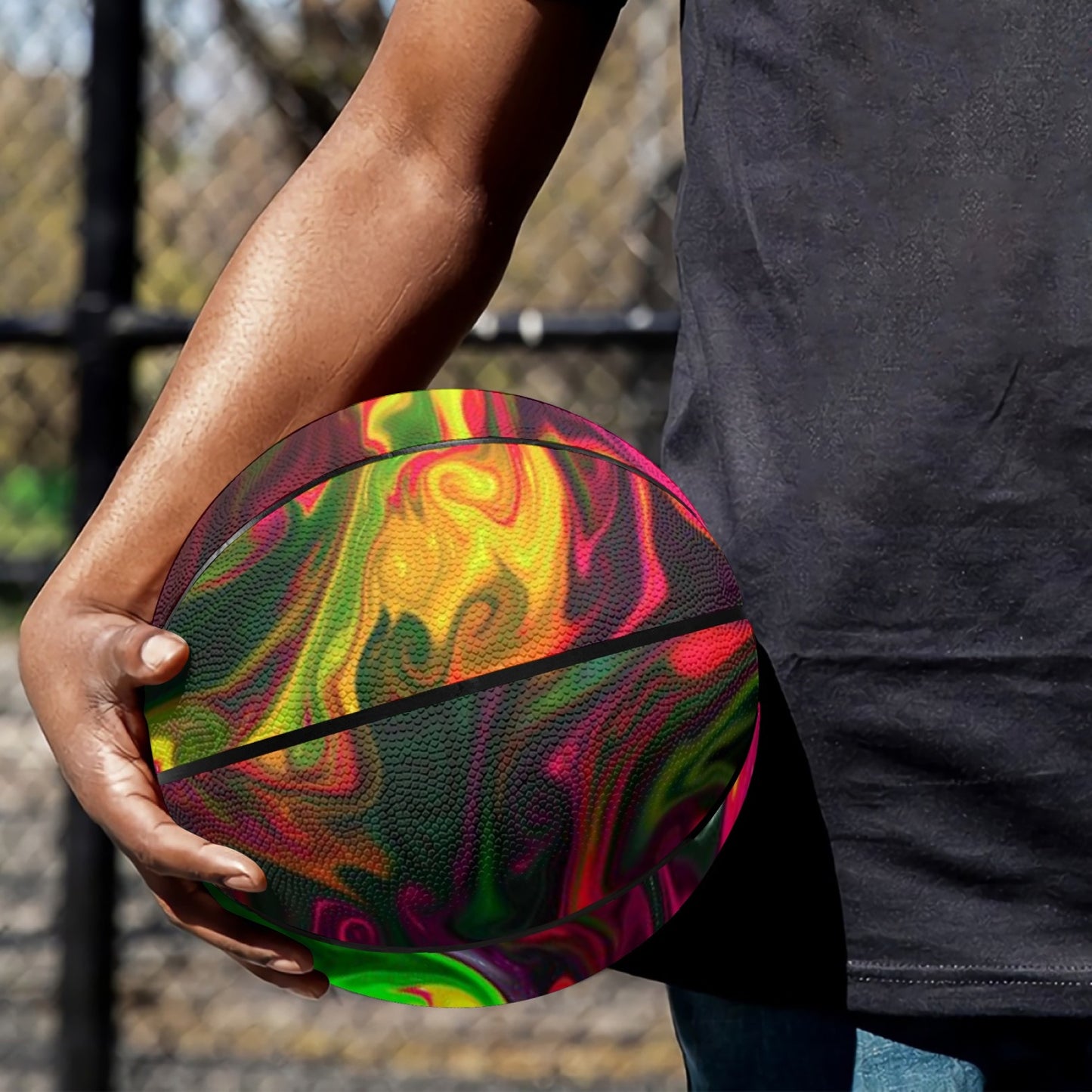 810. Basketball - Eight Panel Printed
