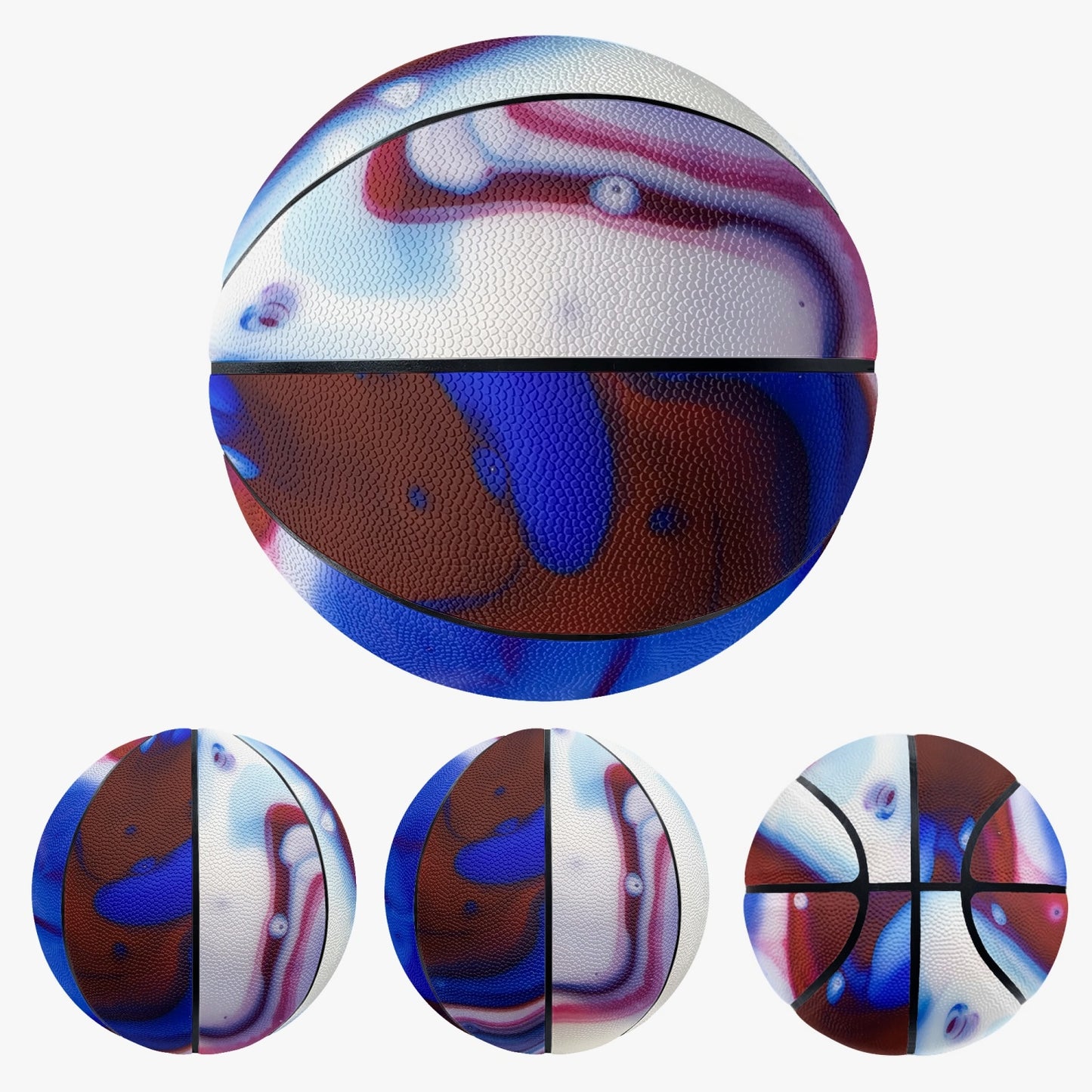 810. Basketball - Eight Panel Printed