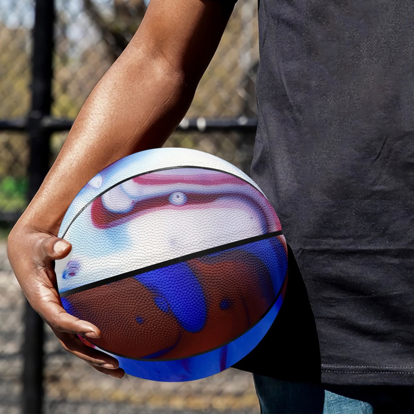 810. Basketball - Eight Panel Printed