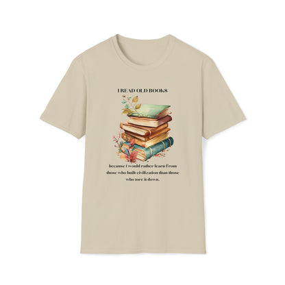 I read Unisex Softstyle T-Shirt