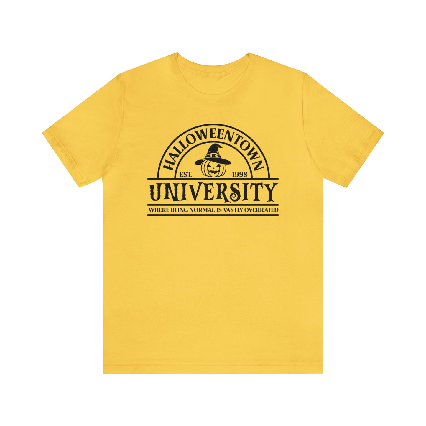 Halloween University Unisex Jersey Short Sleeve Tee