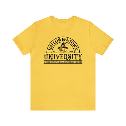 Halloween University Unisex Jersey Short Sleeve Tee