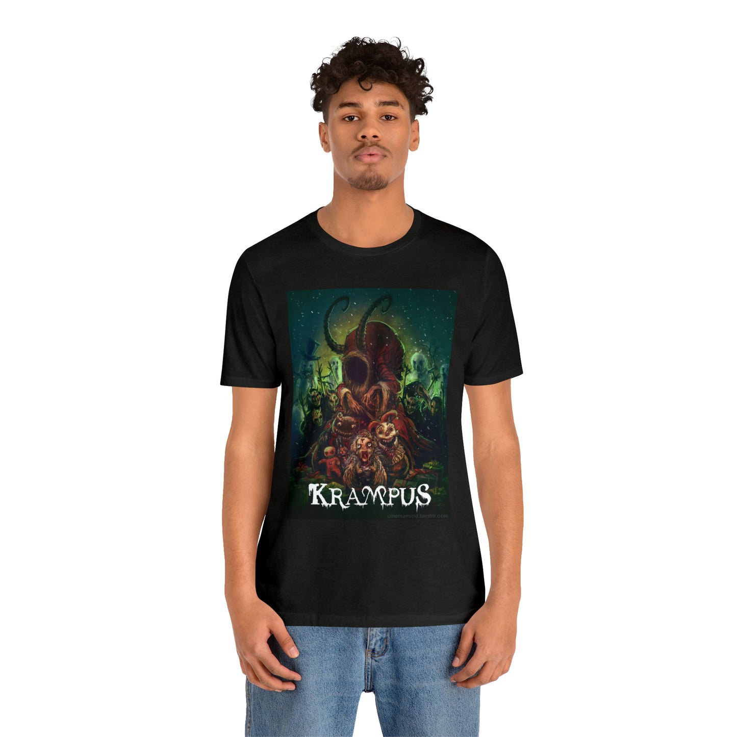 Krampus 1 Unisex Jersey Short Sleeve Tee