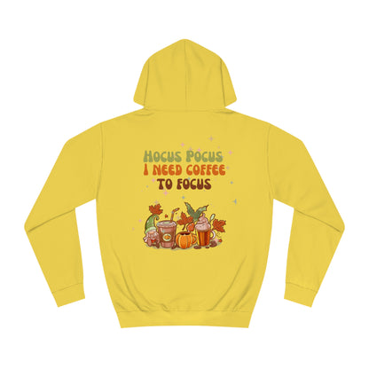 Hocus pocus coffee Unisex College Hoodie