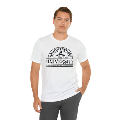 Halloween University Unisex Jersey Short Sleeve Tee