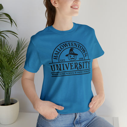 Halloween University Unisex Jersey Short Sleeve Tee