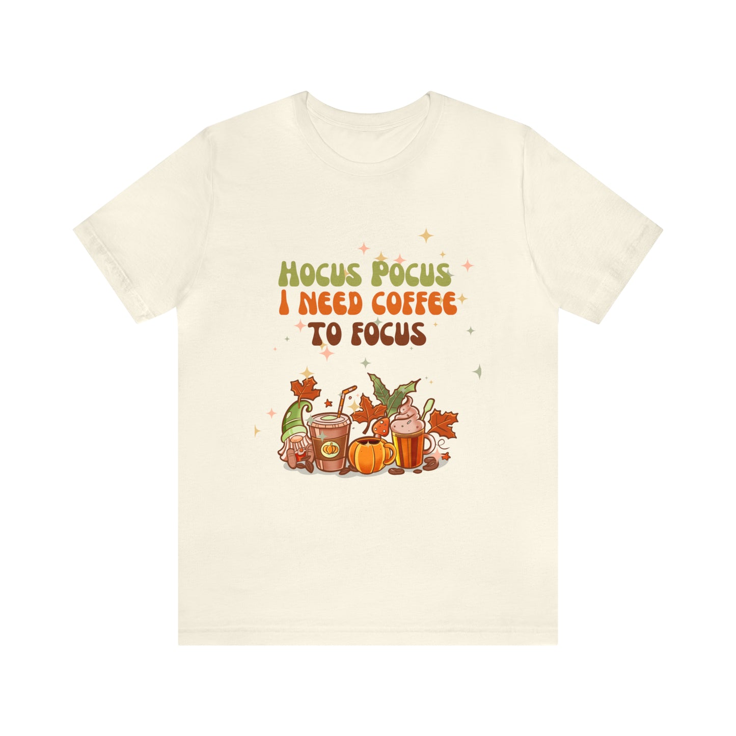 Hocus Pocus coffee Unisex Jersey Short Sleeve Tee