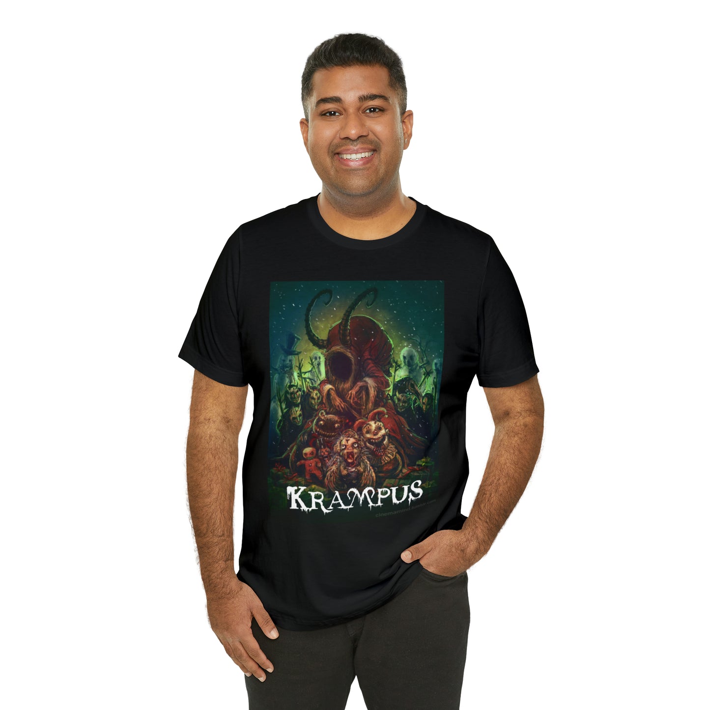 Krampus 1 Unisex Jersey Short Sleeve Tee