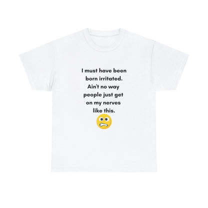 Irritated Unisex Heavy Cotton Tee