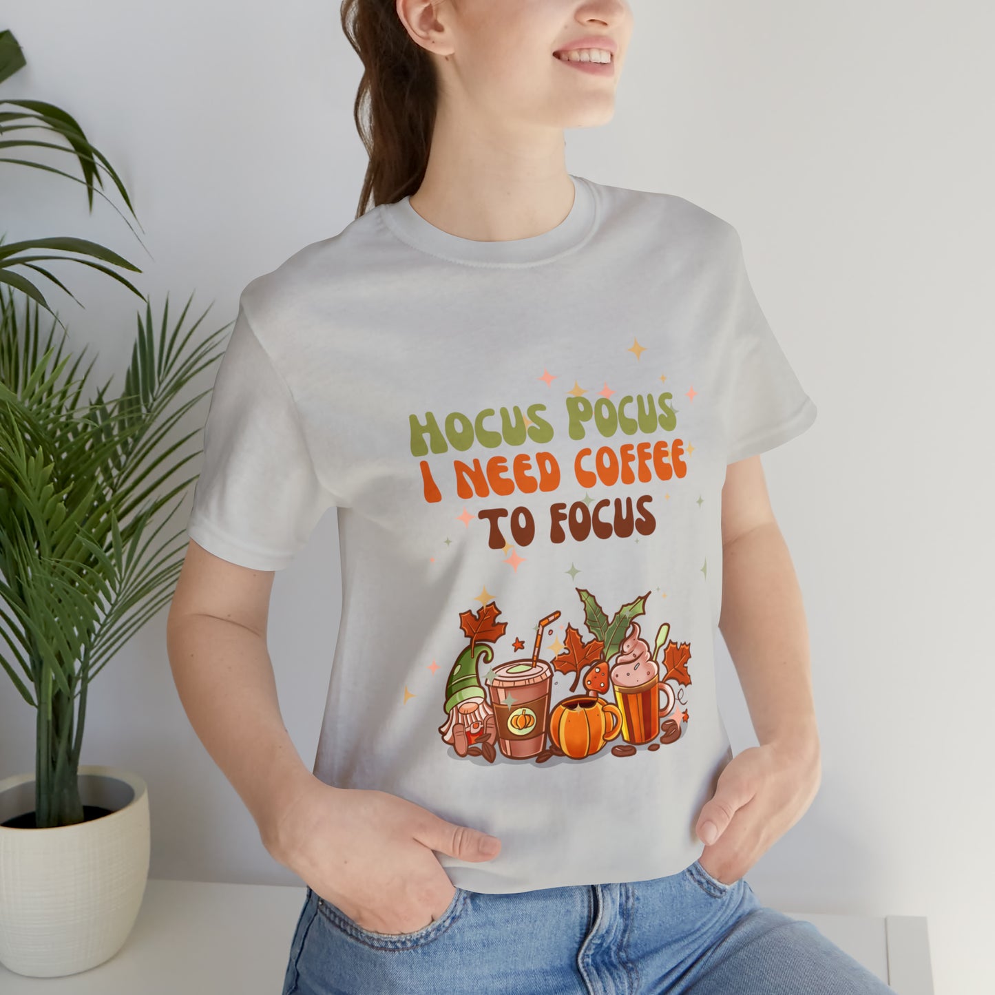 Hocus Pocus coffee Unisex Jersey Short Sleeve Tee