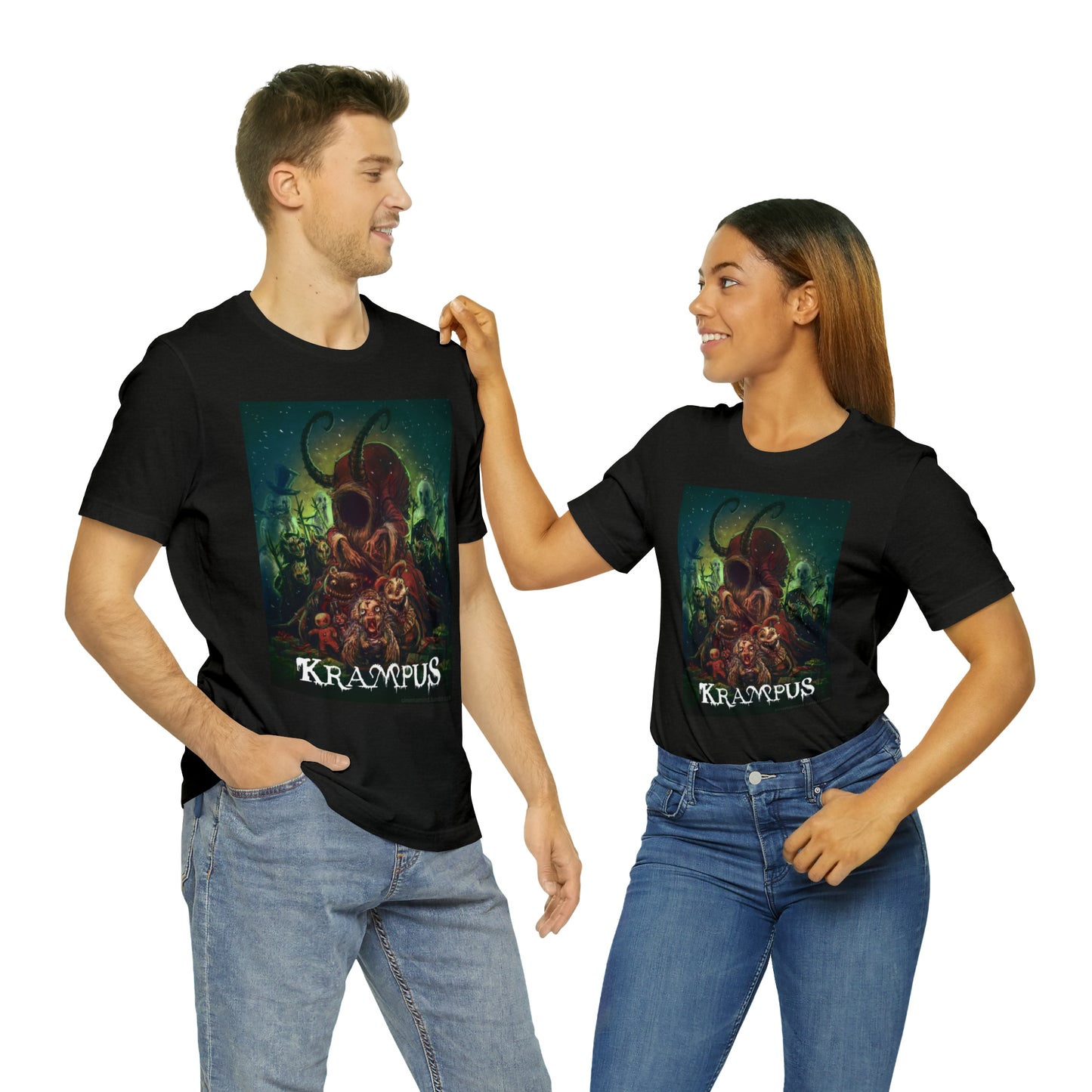 Krampus 1 Unisex Jersey Short Sleeve Tee