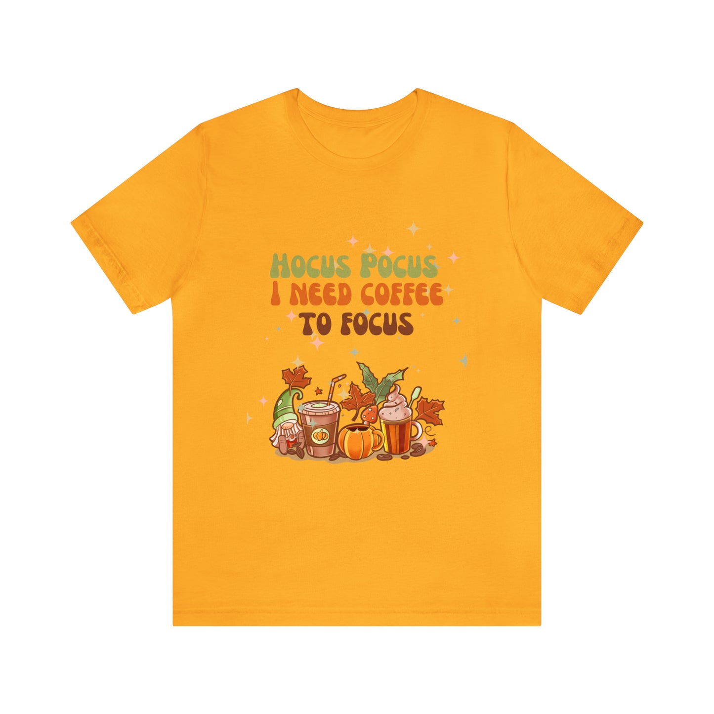 Hocus Pocus coffee Unisex Jersey Short Sleeve Tee