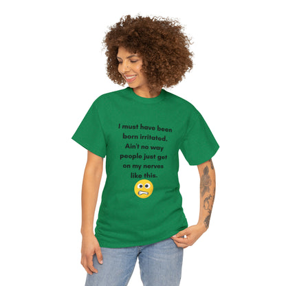 Irritated Unisex Heavy Cotton Tee