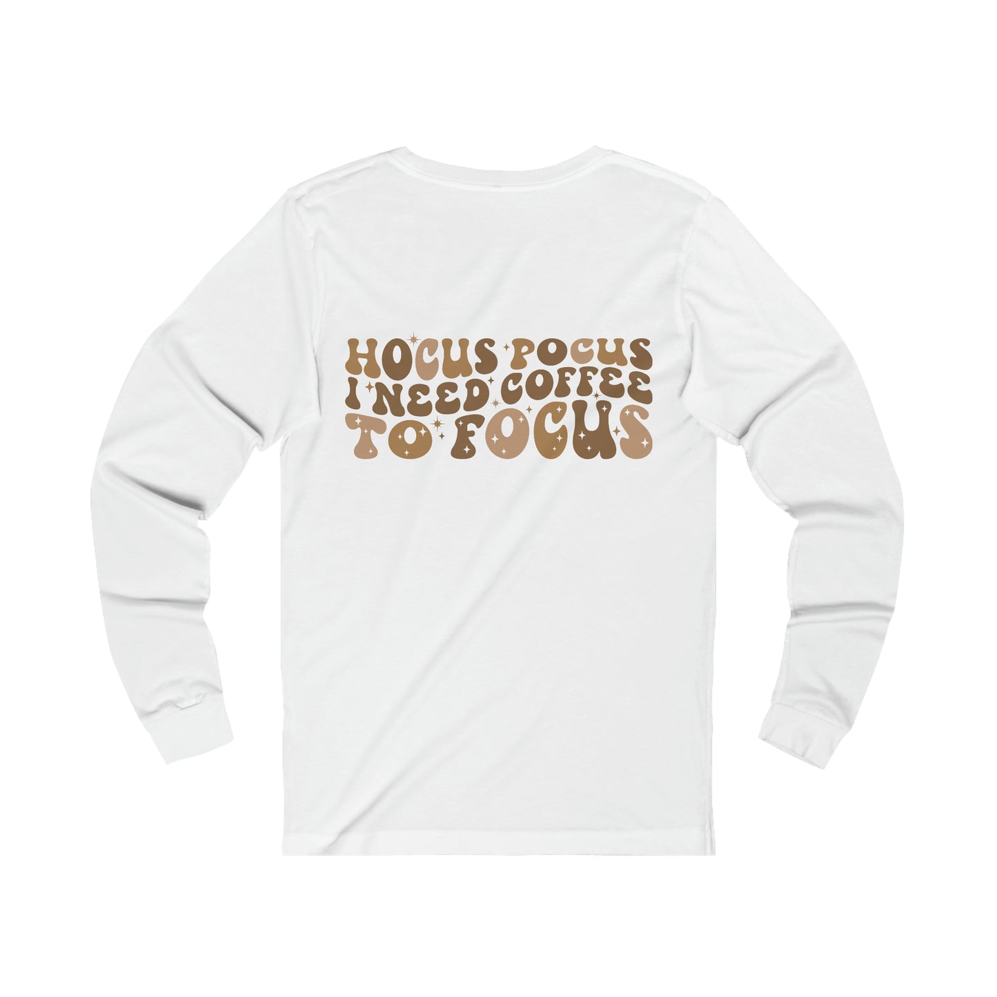 Hocus Pocus Coffee Unisex Jersey Long Sleeve Tee