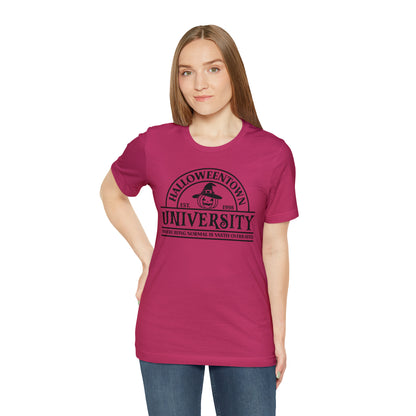 Halloween University Unisex Jersey Short Sleeve Tee