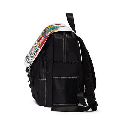 Teachers change the world Unisex Casual Shoulder Backpack