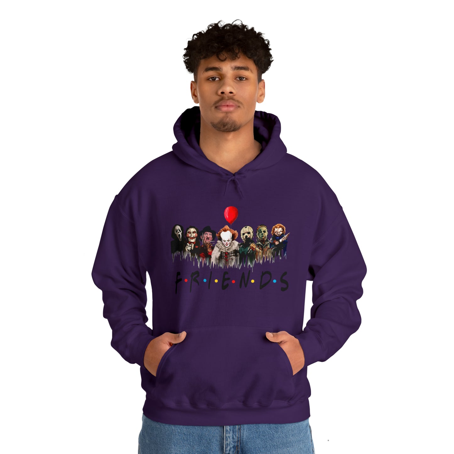 Horror Friends Unisex Heavy Blend™ Hooded Sweatshirt