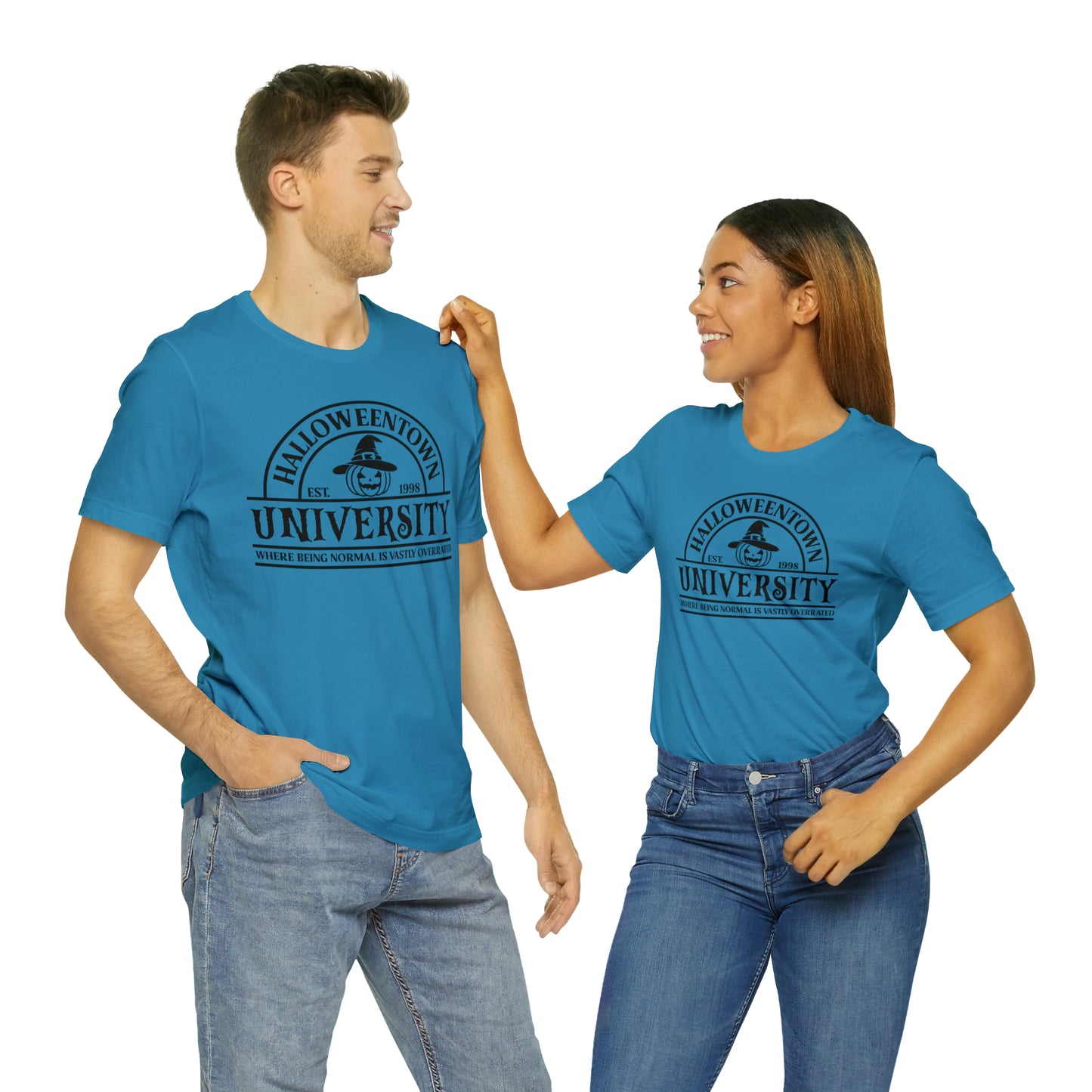 Halloween University Unisex Jersey Short Sleeve Tee