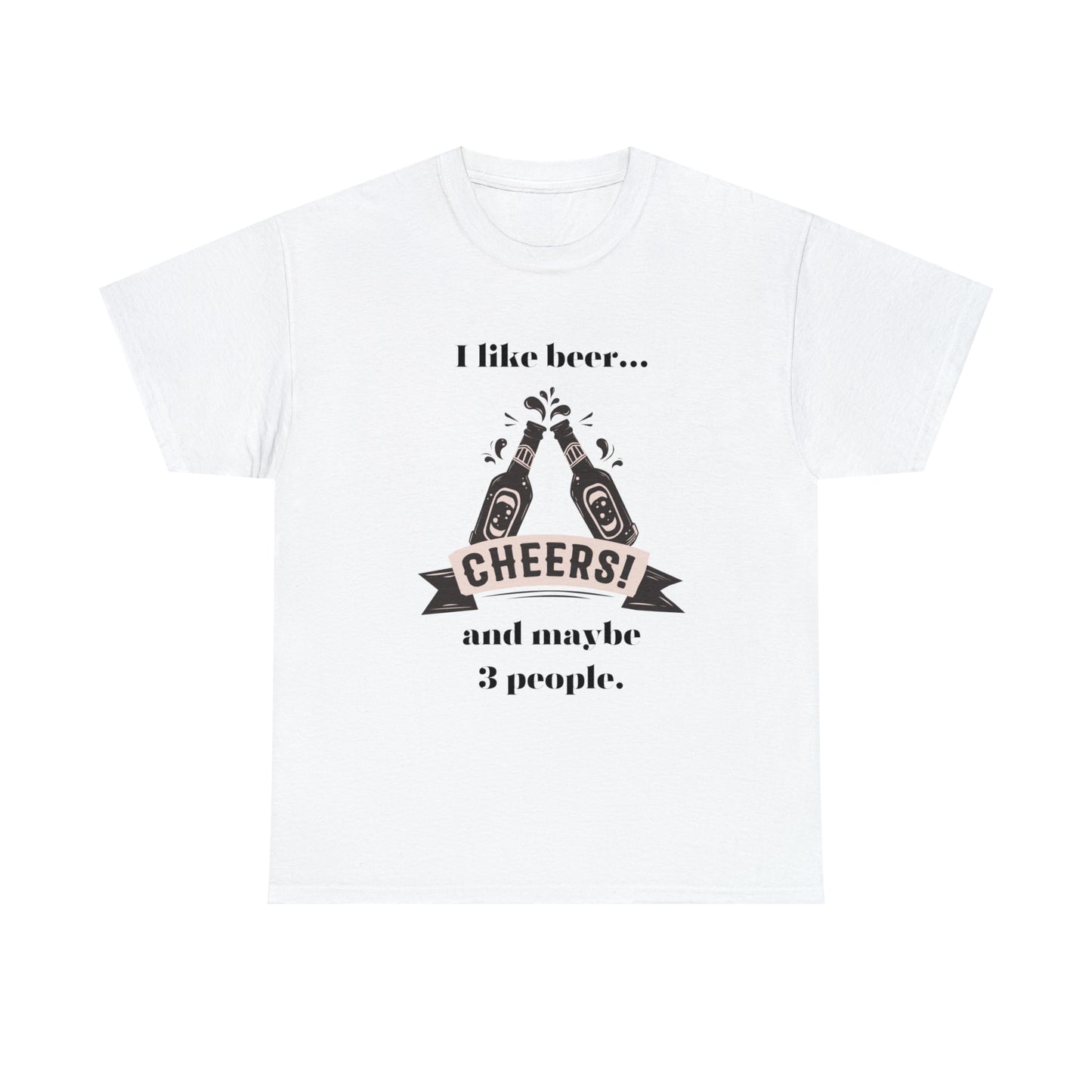 I like Beer Unisex Heavy Cotton Tee