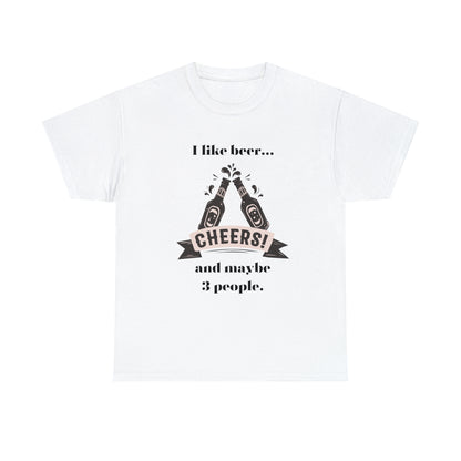 I like Beer Unisex Heavy Cotton Tee