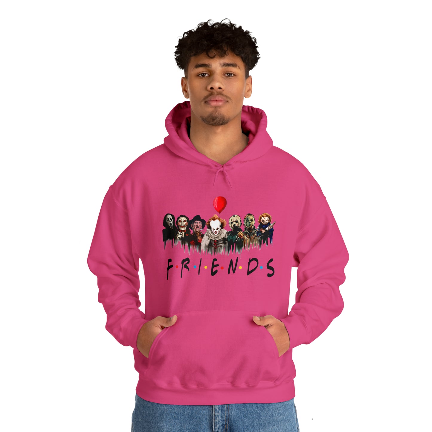 Horror Friends Unisex Heavy Blend™ Hooded Sweatshirt