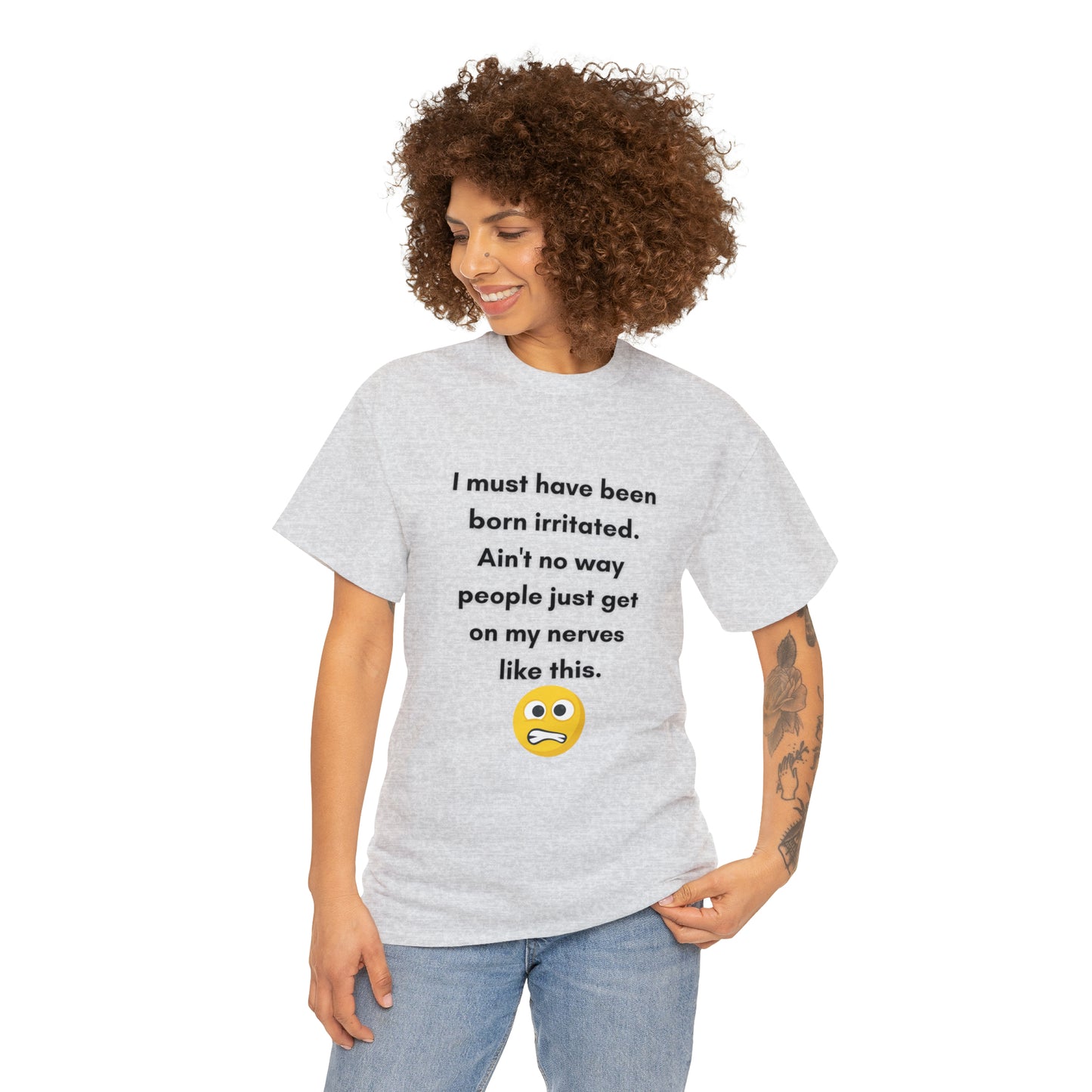 Irritated Unisex Heavy Cotton Tee