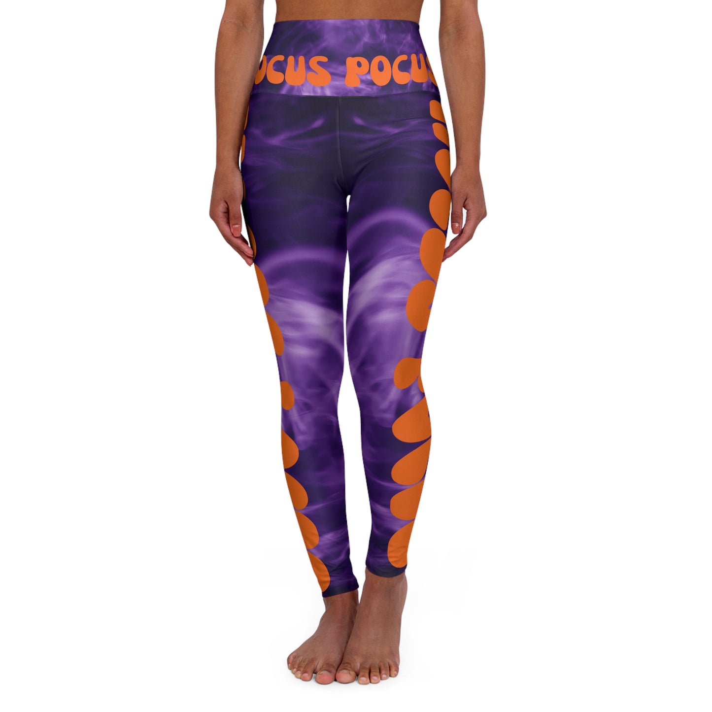 Hocus Pocus High Waisted Yoga Leggings (AOP)