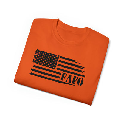 FAFO Flag Unisex Ultra Cotton Tee