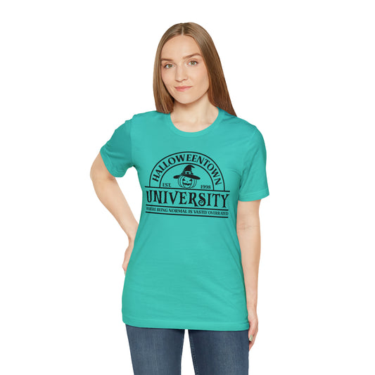 Halloween University Unisex Jersey Short Sleeve Tee