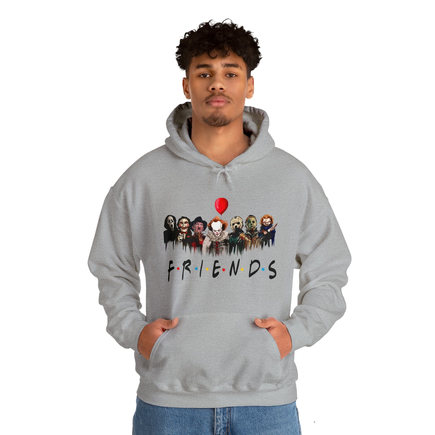 Horror Friends Unisex Heavy Blend™ Hooded Sweatshirt