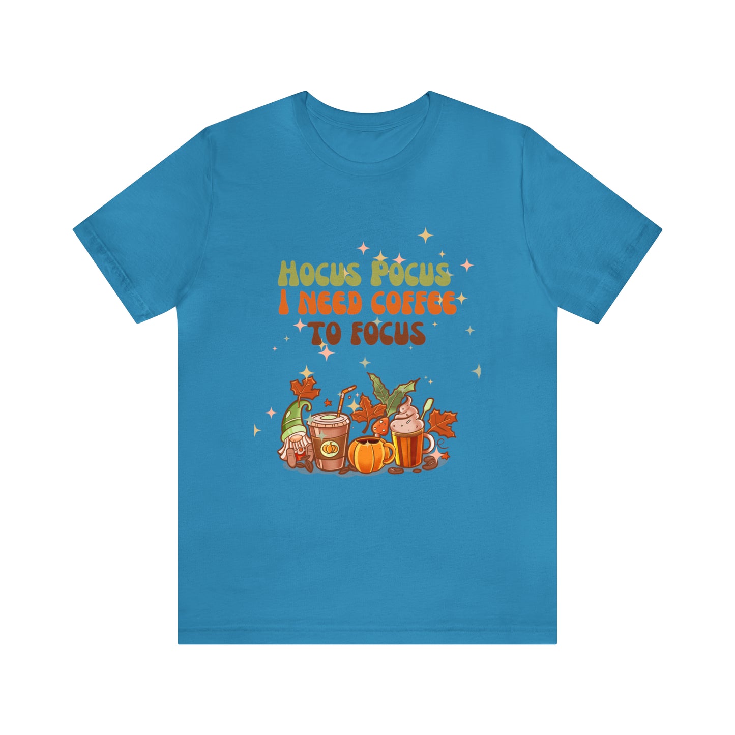 Hocus Pocus coffee Unisex Jersey Short Sleeve Tee