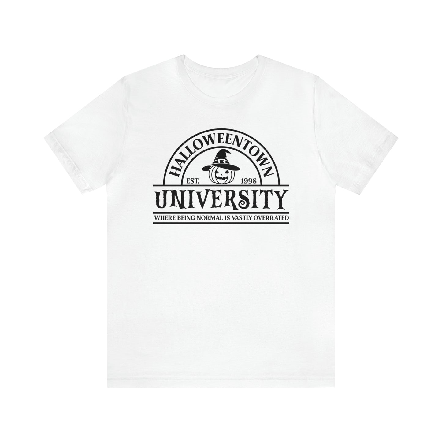 Halloween University Unisex Jersey Short Sleeve Tee