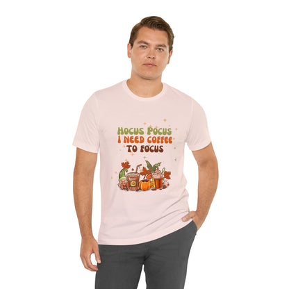 Hocus Pocus coffee Unisex Jersey Short Sleeve Tee