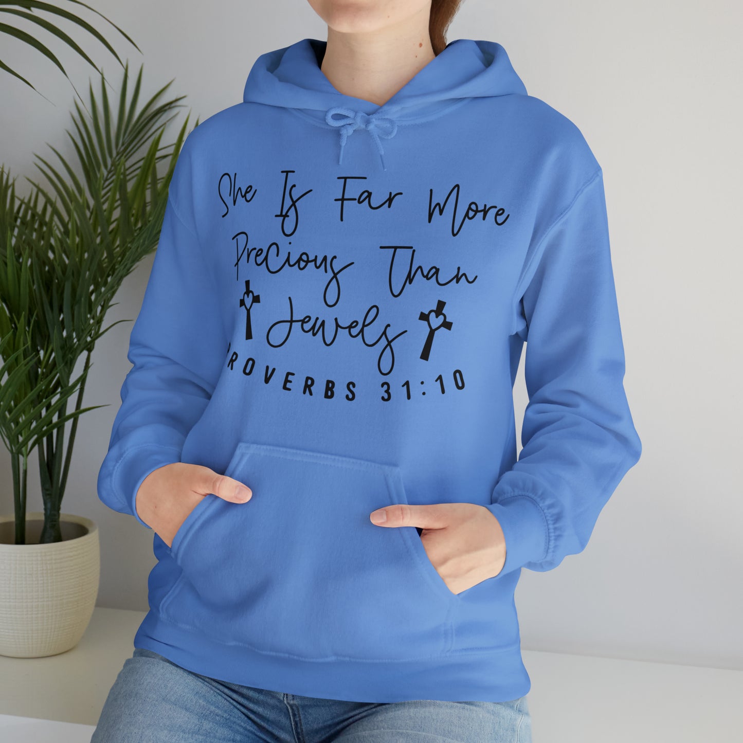 Proverbs Woman Unisex Heavy Blend™ Hooded Sweatshirt