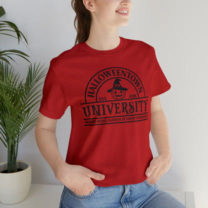 Halloween University Unisex Jersey Short Sleeve Tee