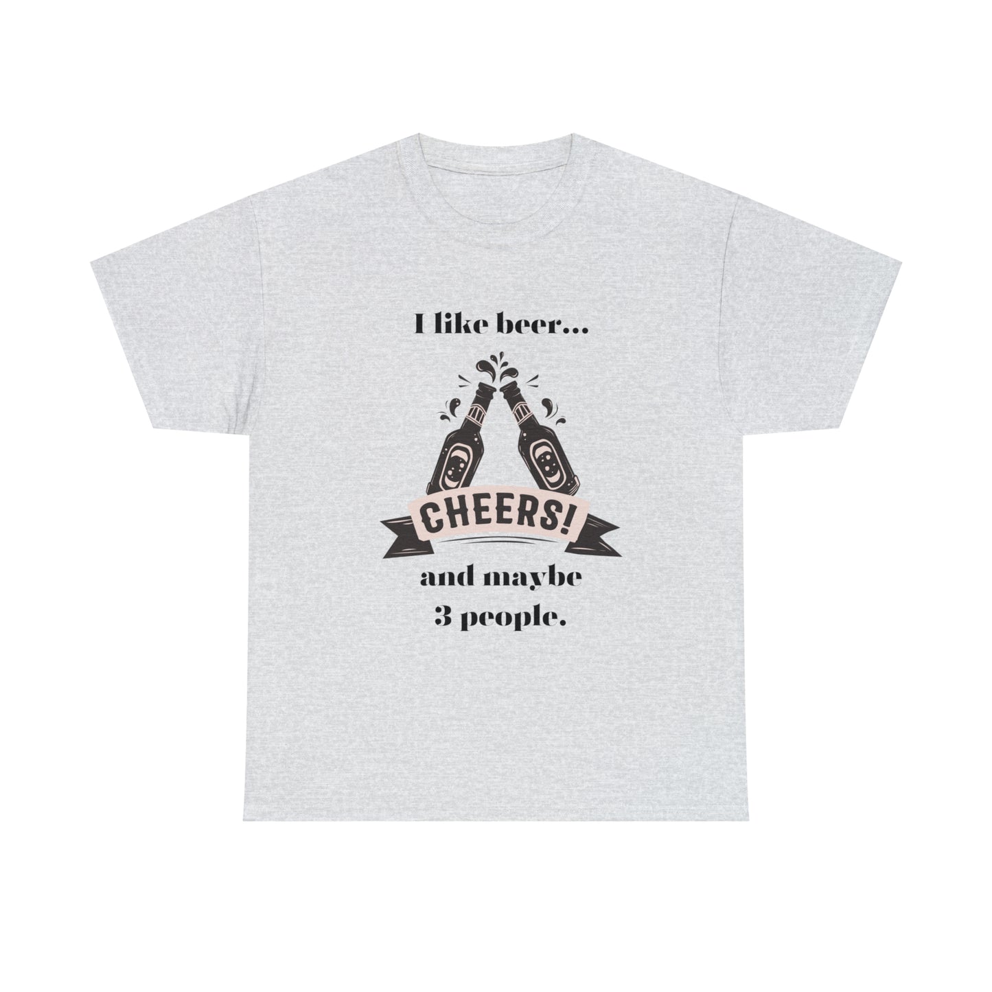 I like Beer Unisex Heavy Cotton Tee