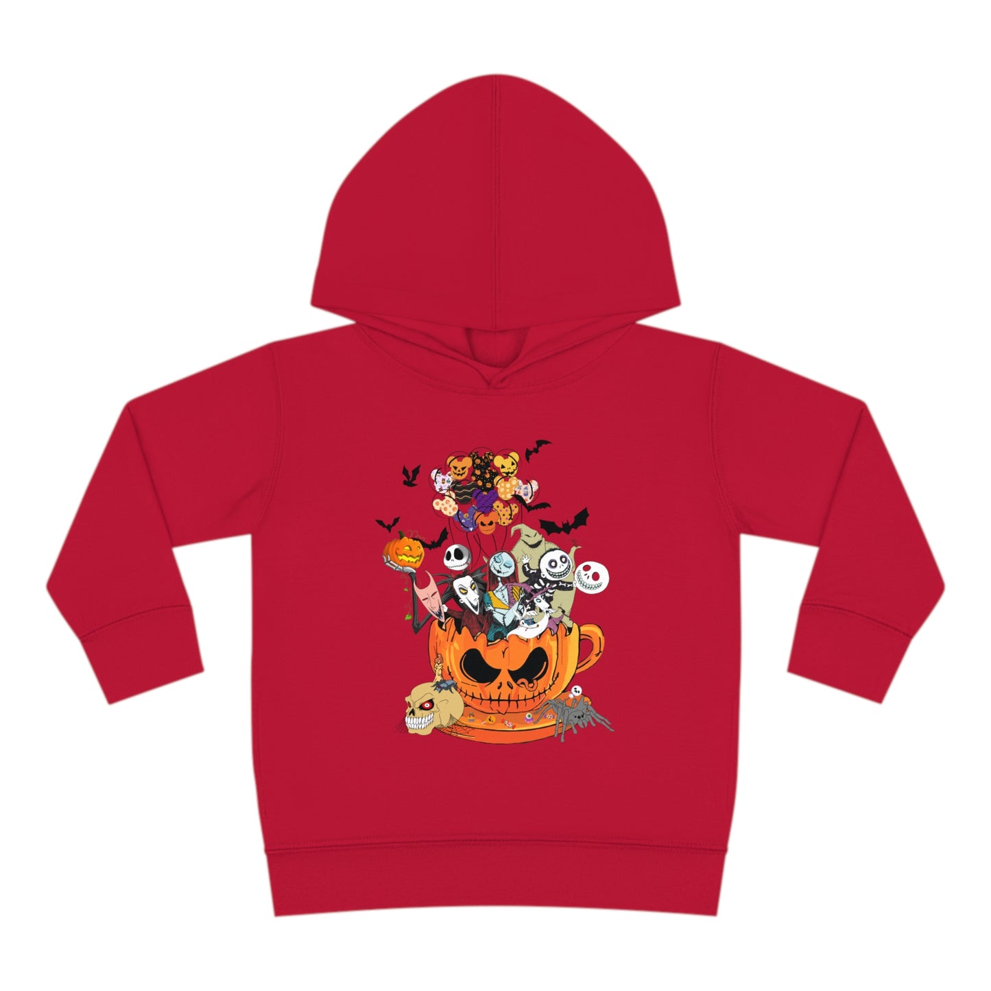 Halloween Toddler Pullover Fleece Hoodie