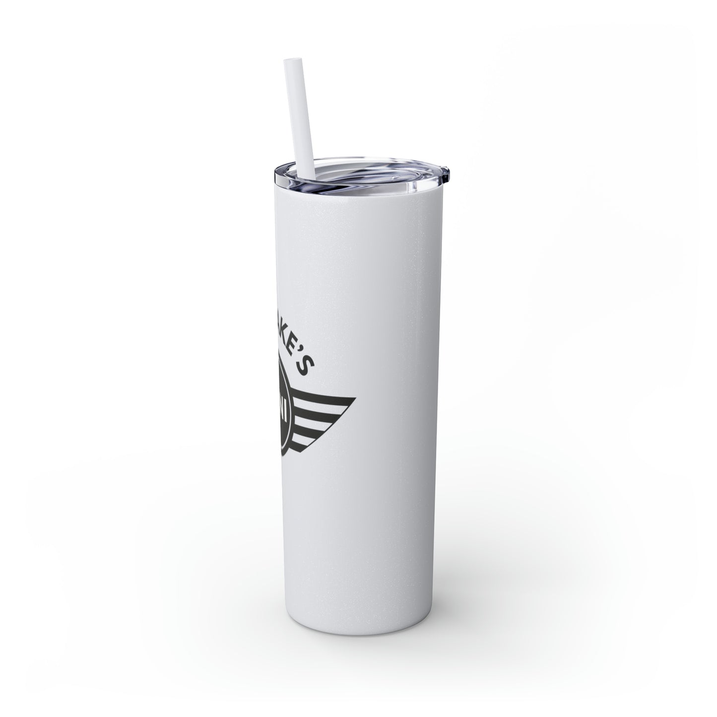 Skinny Tumbler with Straw, 20oz