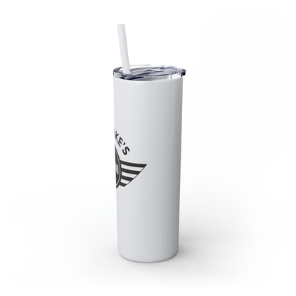 Skinny Tumbler with Straw, 20oz