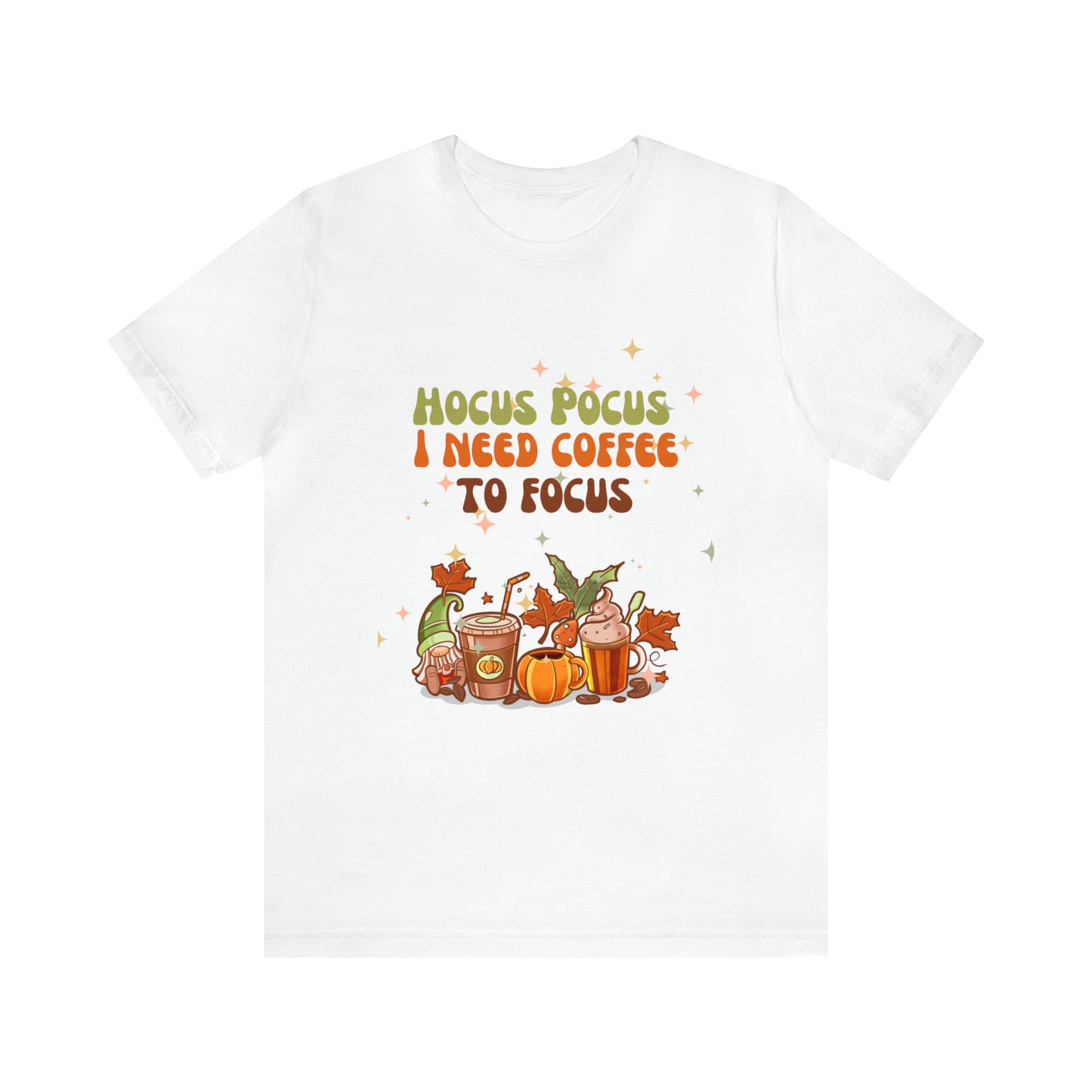 Hocus Pocus coffee Unisex Jersey Short Sleeve Tee