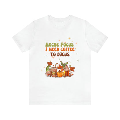 Hocus Pocus coffee Unisex Jersey Short Sleeve Tee