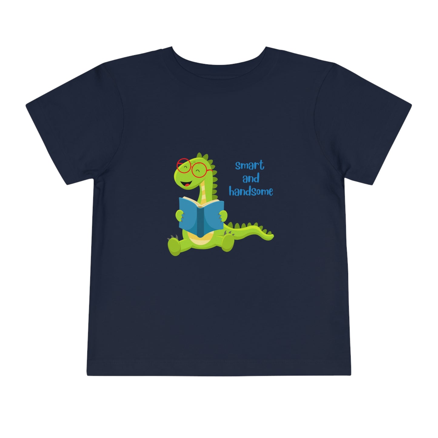 Smart and Handsome Toddler Short Sleeve Tee Back to School