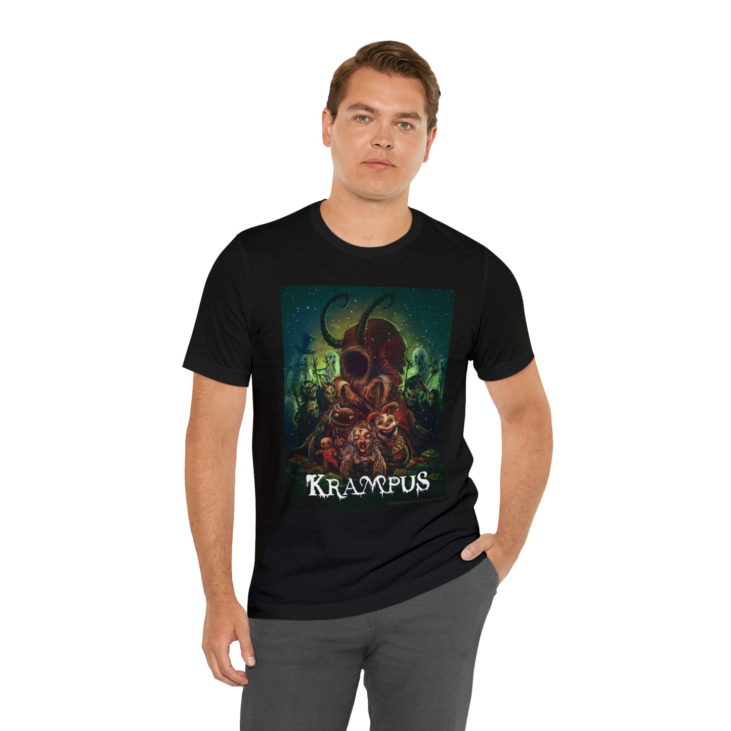 Krampus 1 Unisex Jersey Short Sleeve Tee