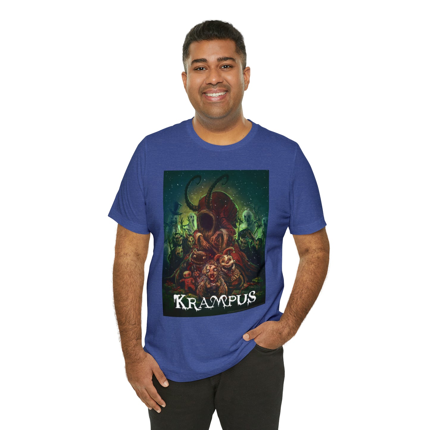 Krampus 1 Unisex Jersey Short Sleeve Tee