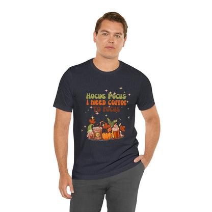 Hocus Pocus coffee Unisex Jersey Short Sleeve Tee