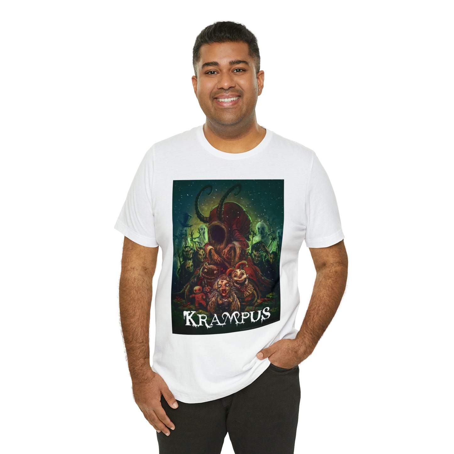 Krampus 1 Unisex Jersey Short Sleeve Tee