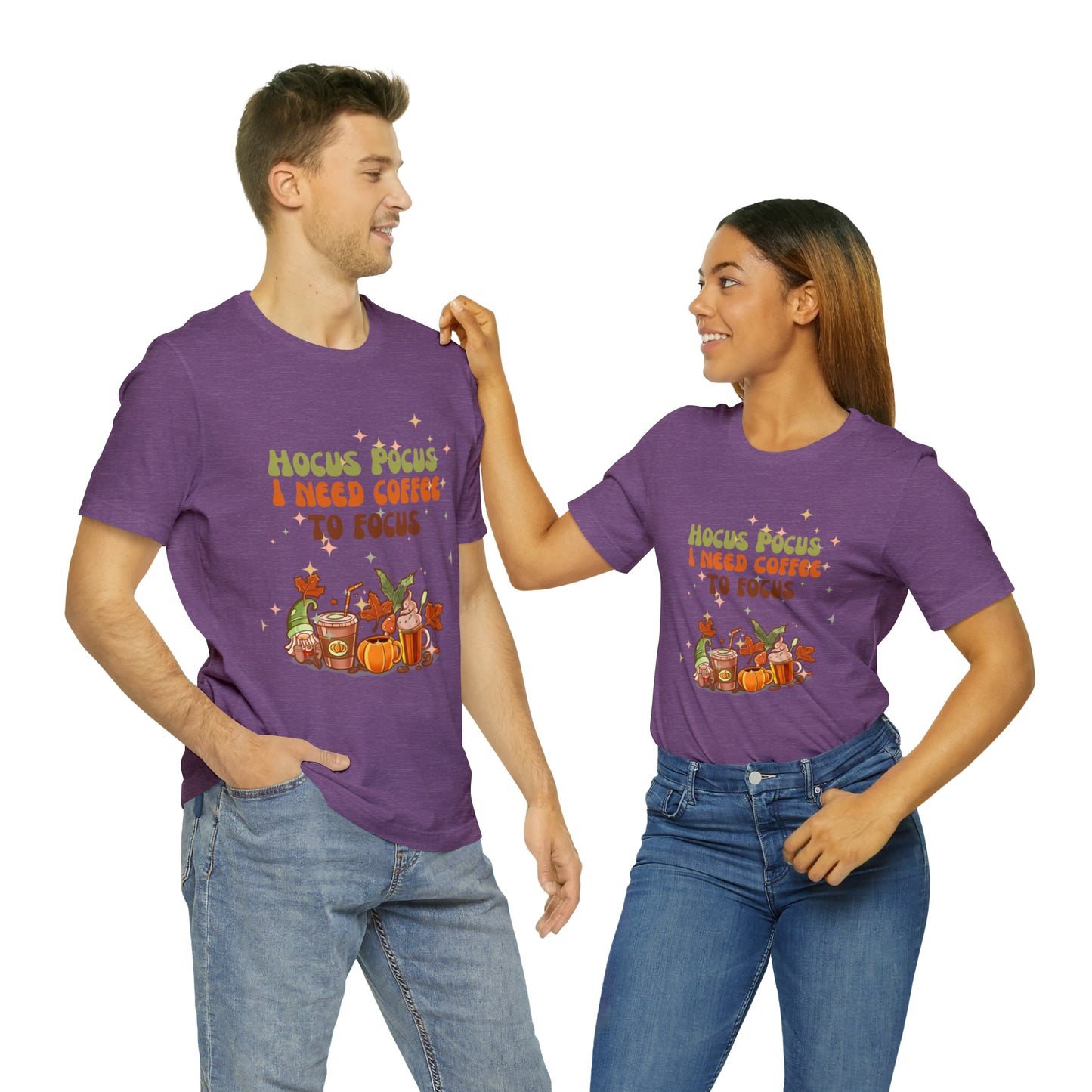 Hocus Pocus coffee Unisex Jersey Short Sleeve Tee