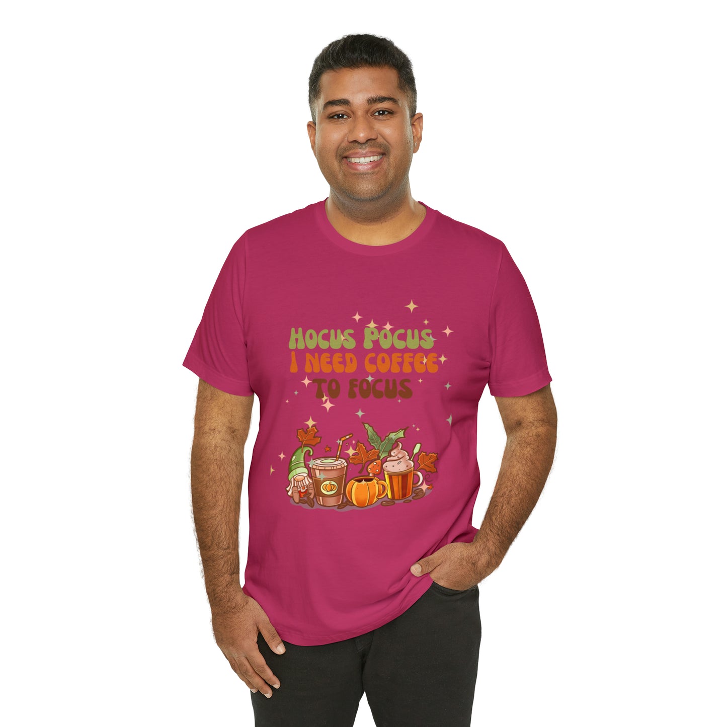 Hocus Pocus coffee Unisex Jersey Short Sleeve Tee