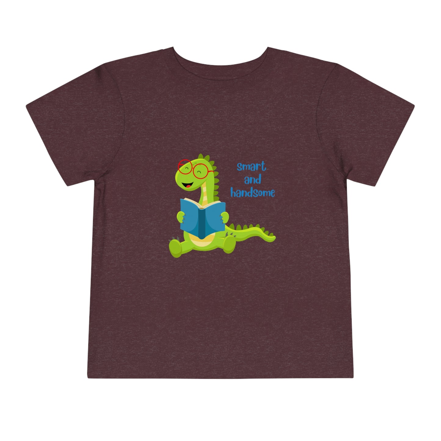 Smart and Handsome Toddler Short Sleeve Tee Back to School