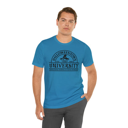 Halloween University Unisex Jersey Short Sleeve Tee